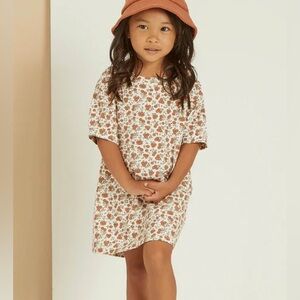 Rylee and cru Floral t shirt dress